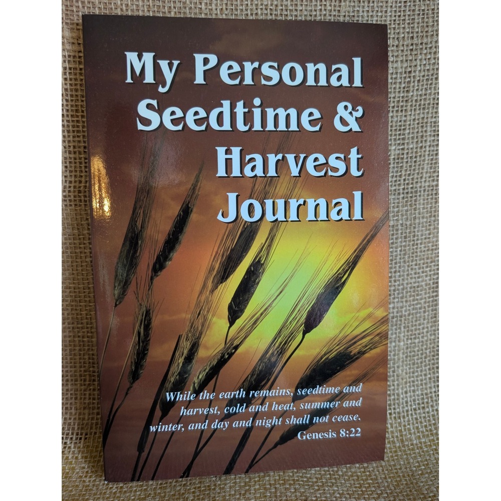 Jerry Savelle My Personal Seedtime & Harvest Journal Christian Finance Bible